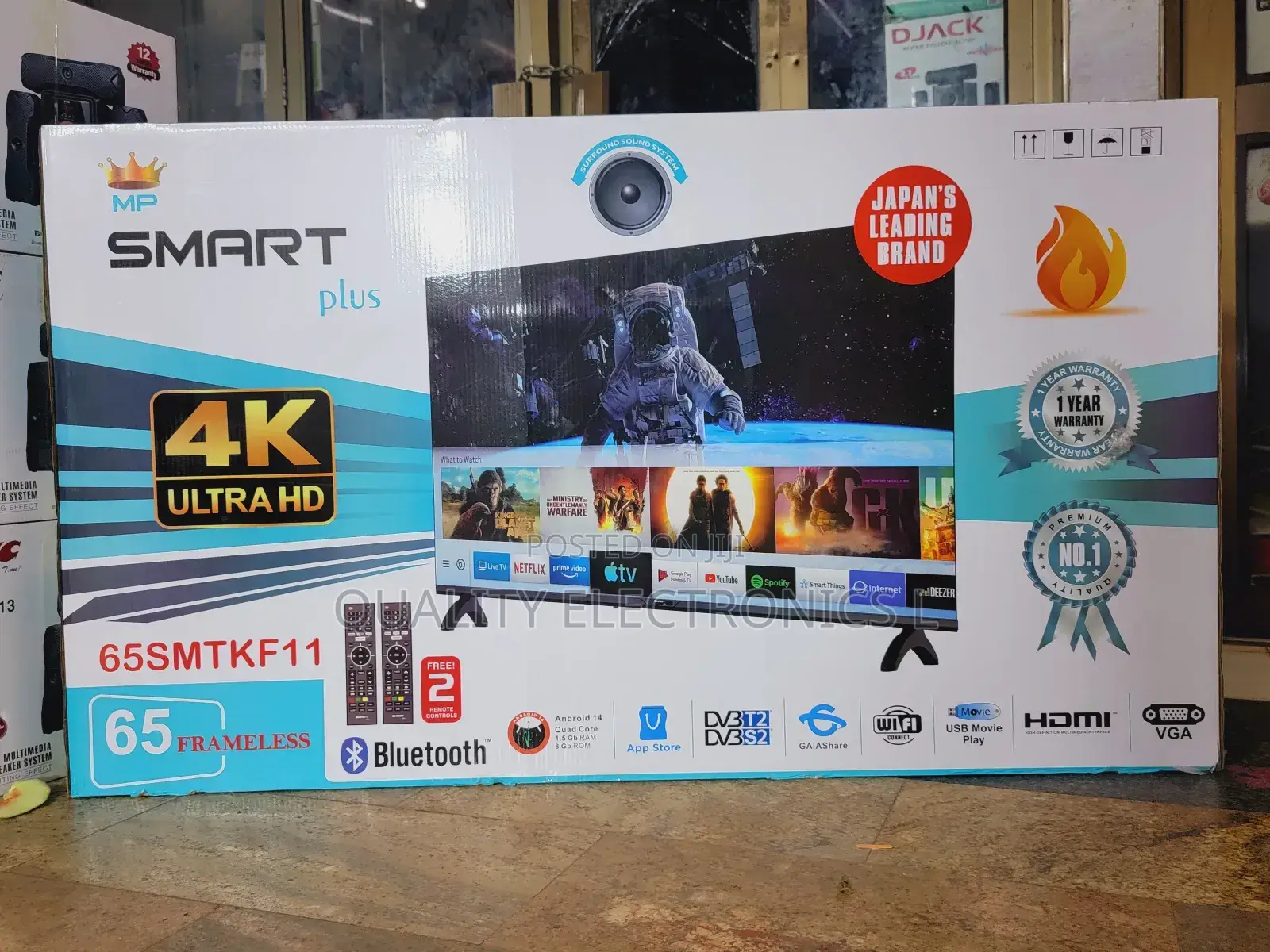 Smartplus 65 Inches Smart Tv 4k Ultra Hd