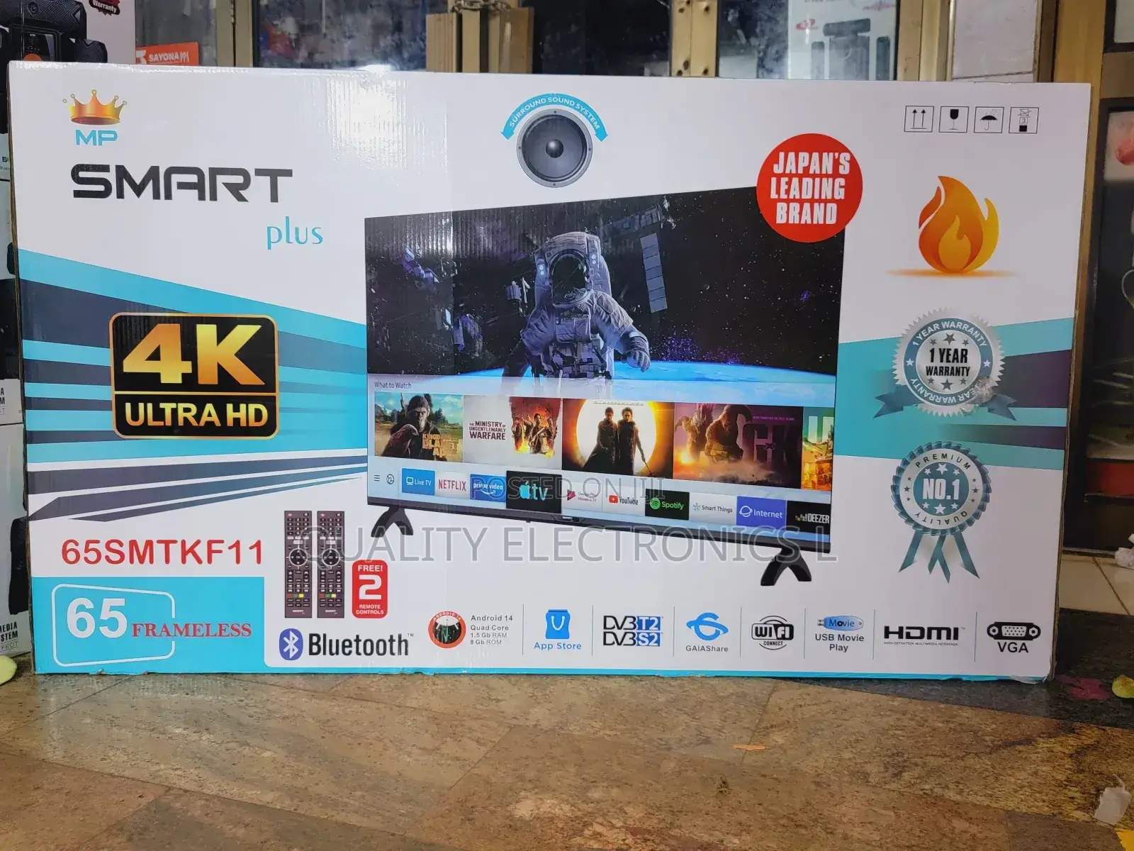 Smartplus 65 Inches Smart Tv 4k Ultra Hd