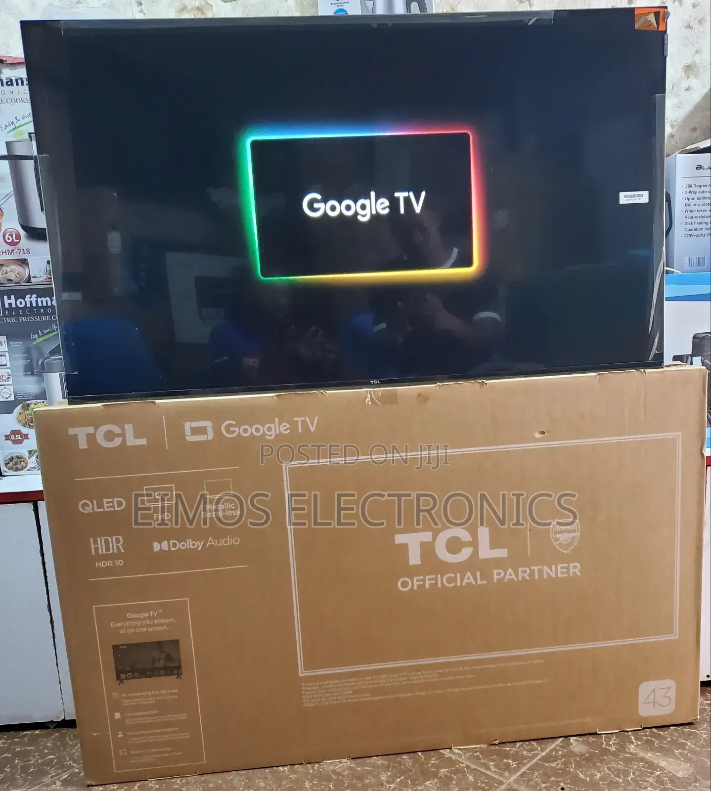 TCL 43" Smart Tv Wifi and Apps Ready