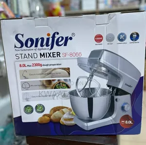 8l Sonifer Sf-8066 Electric Stand Mixer 1500w