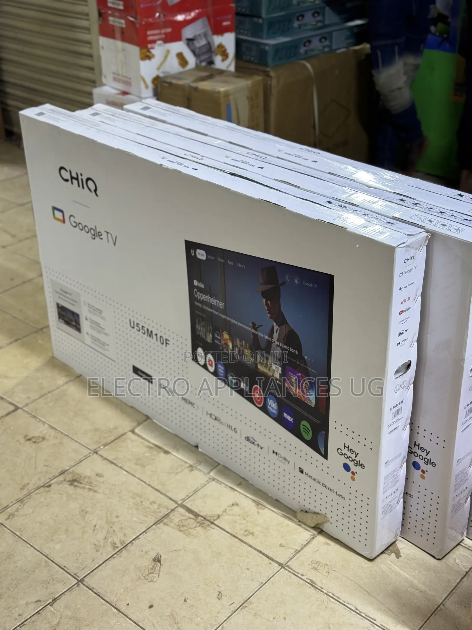 Chiq U55m10f 55-Inch Uhd Smart Google Tv.