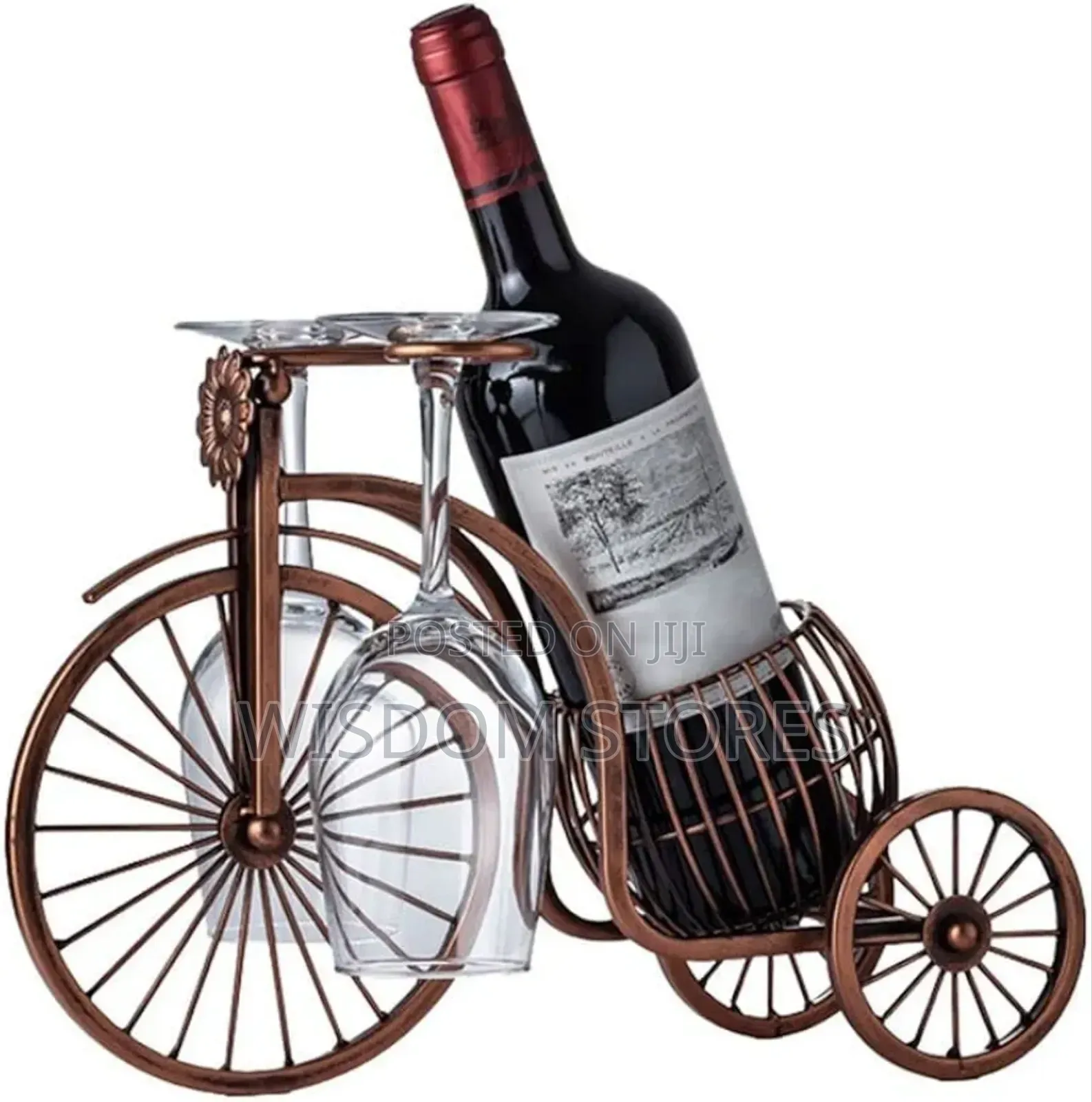 Tricycle Red Wine Rack