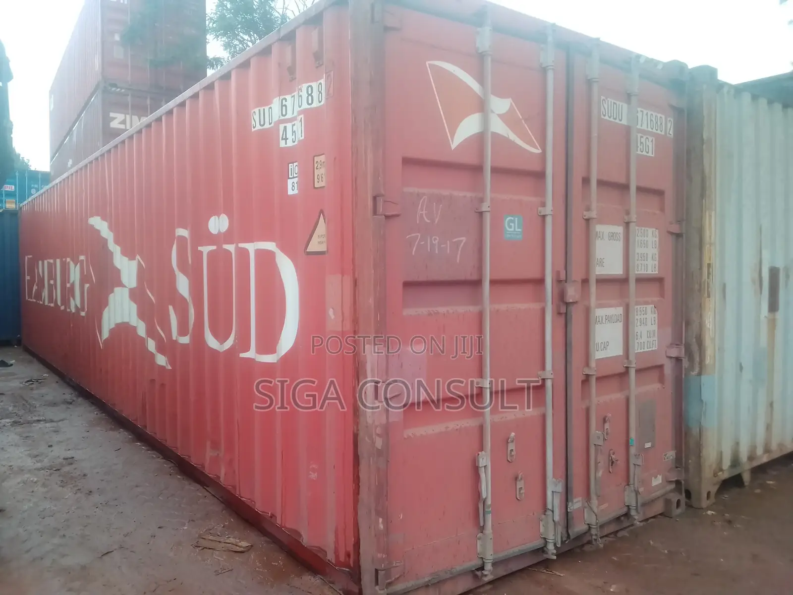 40ft Cargo Container Available for Sale in Bweyogerere.