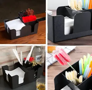 Multifunction Bar , Hotel , and Home Napkins and Straw Holder