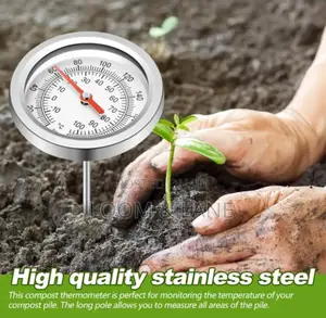 Stainless Steel Soil Thermometer