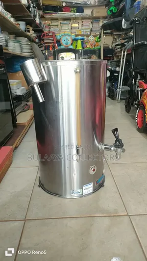 25l Commercial Stainless Steel Electric Water Boiler Or Urn, Uk Used.