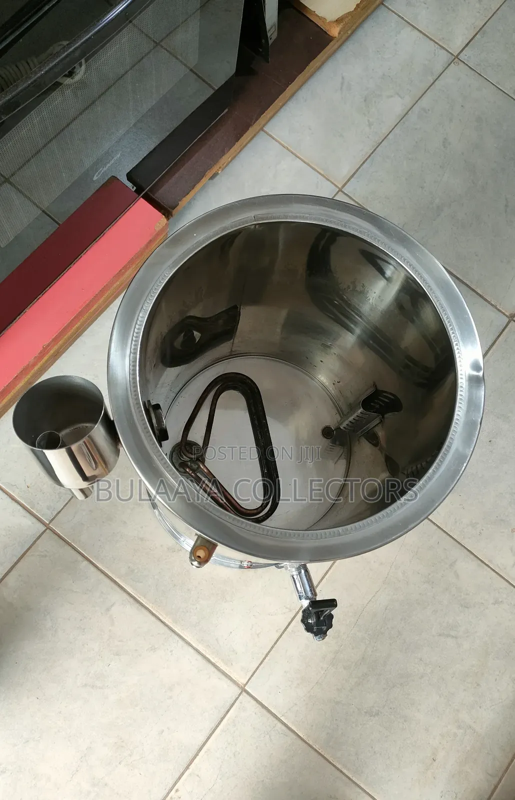 25l Commercial Stainless Steel Electric Water Boiler Or Urn, Uk Used.