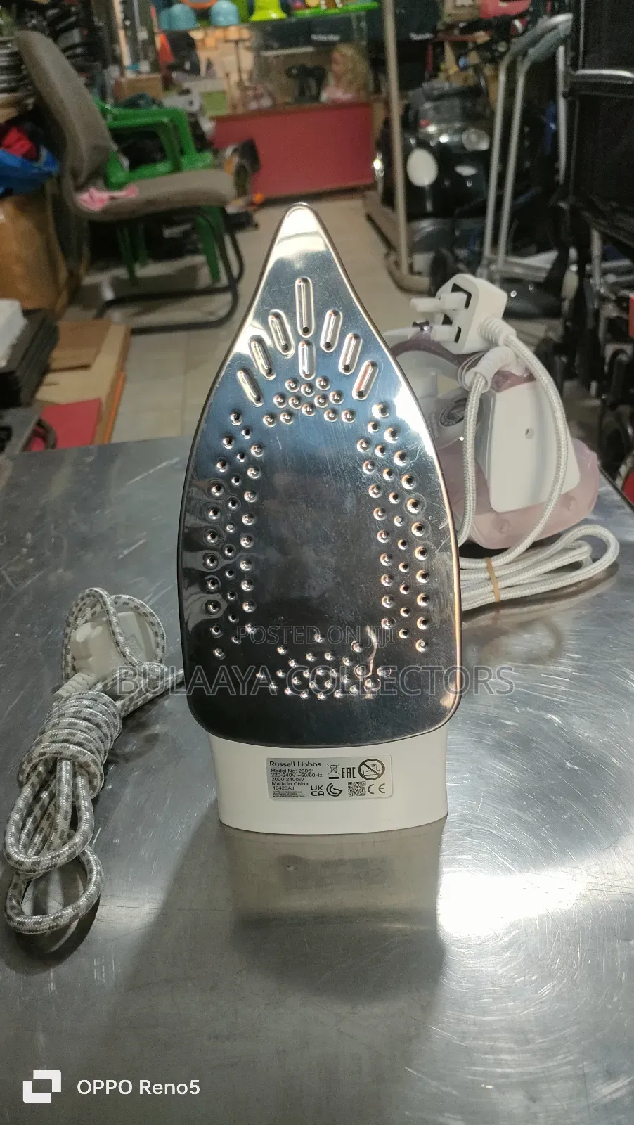 Uk Used Russell Hobbs Supreme Steam Traditional Iron, 2400w.