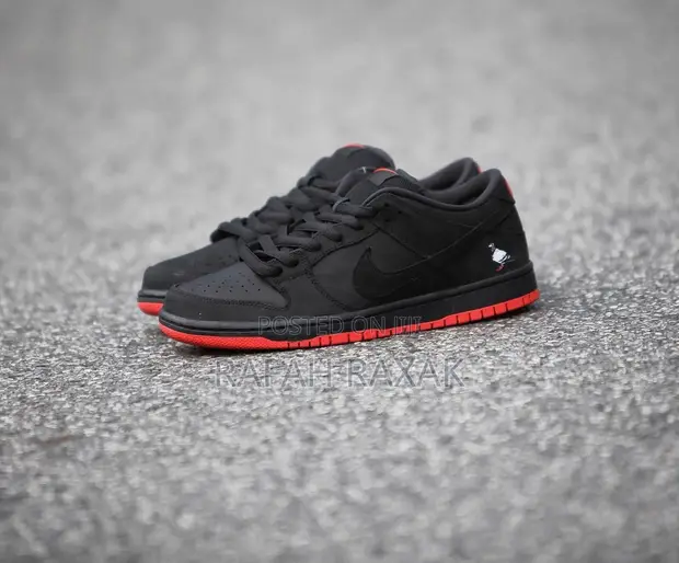 Original Nike Sb Dunk Low Trd Qs “Black Pigeon” Sneaker - Rafah