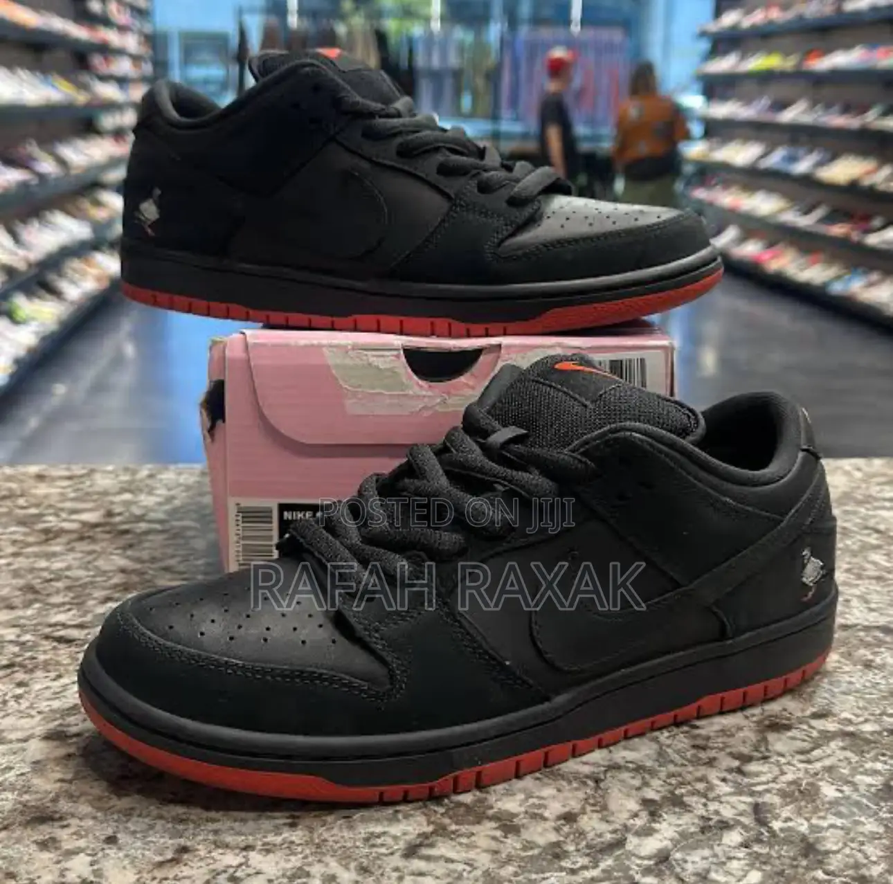 Original Nike Sb Dunk Low Trd Qs “Black Pigeon” Sneaker