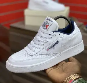 Original Triple White Leather Reebok Club C 85 Sneaker