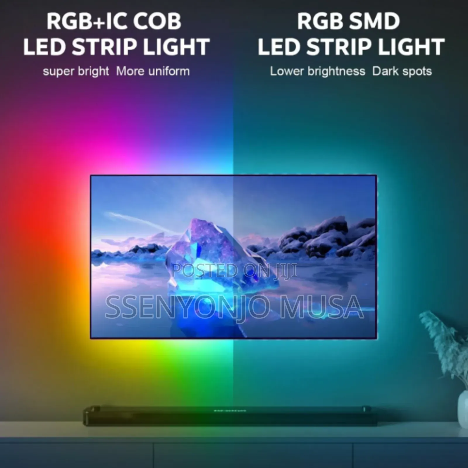 Tv Stripe Sync Smart Led Stripe Lights- 5m/3.8m RGB Color Changing