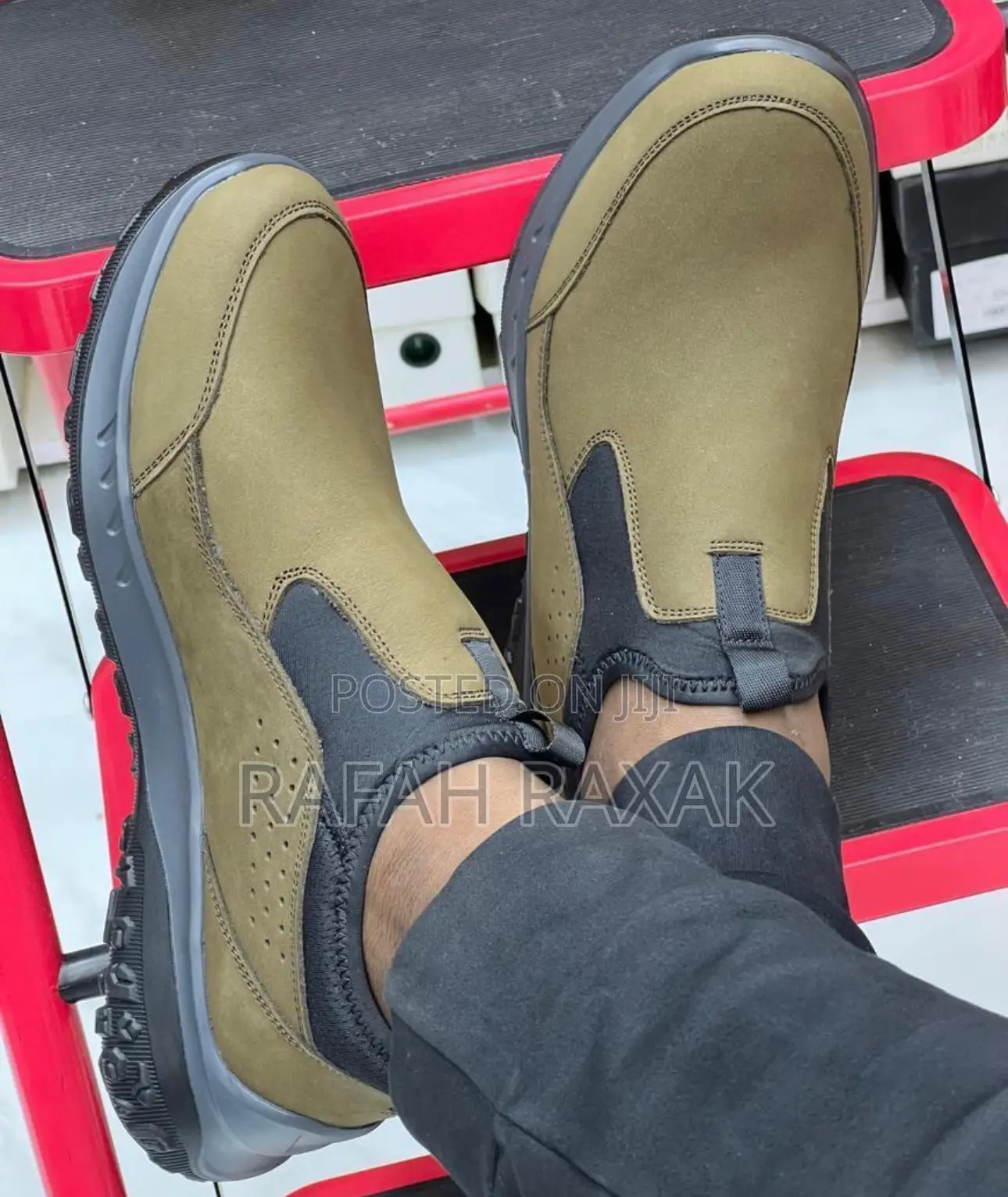 Original Men’S Ecco Slip-ins Casual Leather Shoes