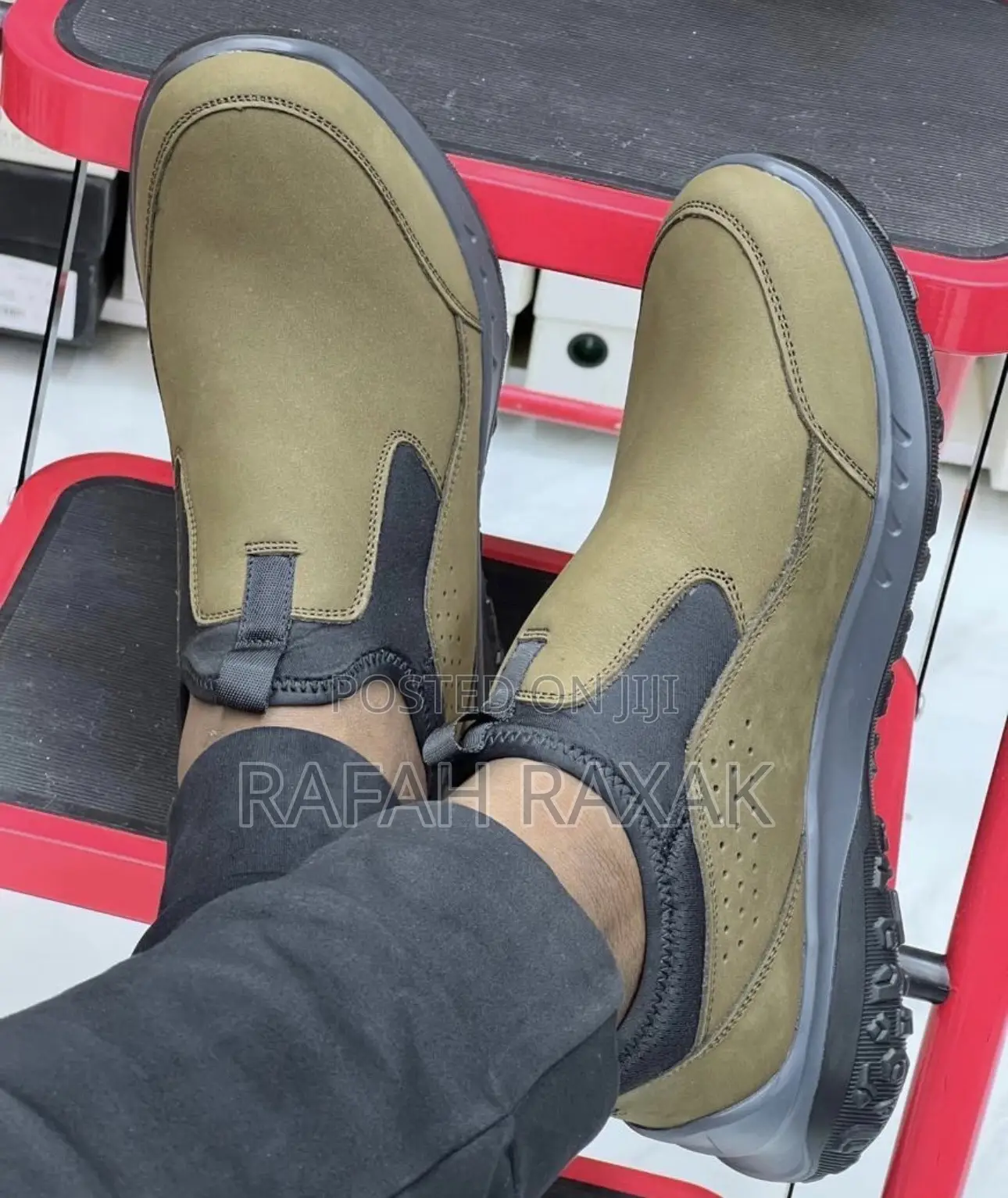 Original Men’S Ecco Slip-ins Casual Leather Shoes