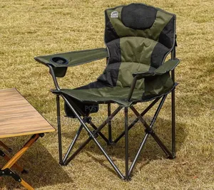 Campmaster Expedition Deluxe Camping Chair With Side Pocket