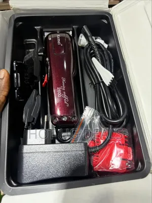 Kemei Km-2600 Professional Hair Clipper - Red