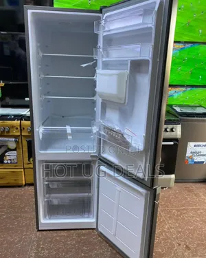 Spj 379l Double Door Refrigerator With Water Dispenser With Freezer