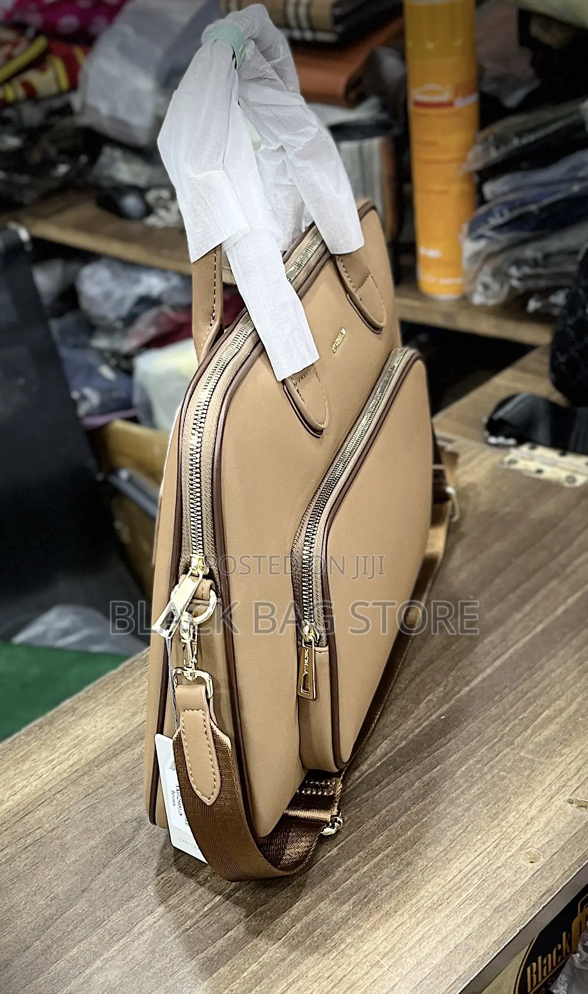 Leather Office Bag -New