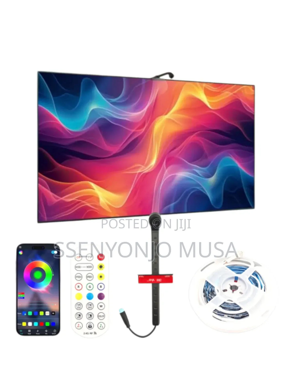 Tv Stripe Sync Smart Led Stripe Lights- 5m/3.8m RGB Color Changing