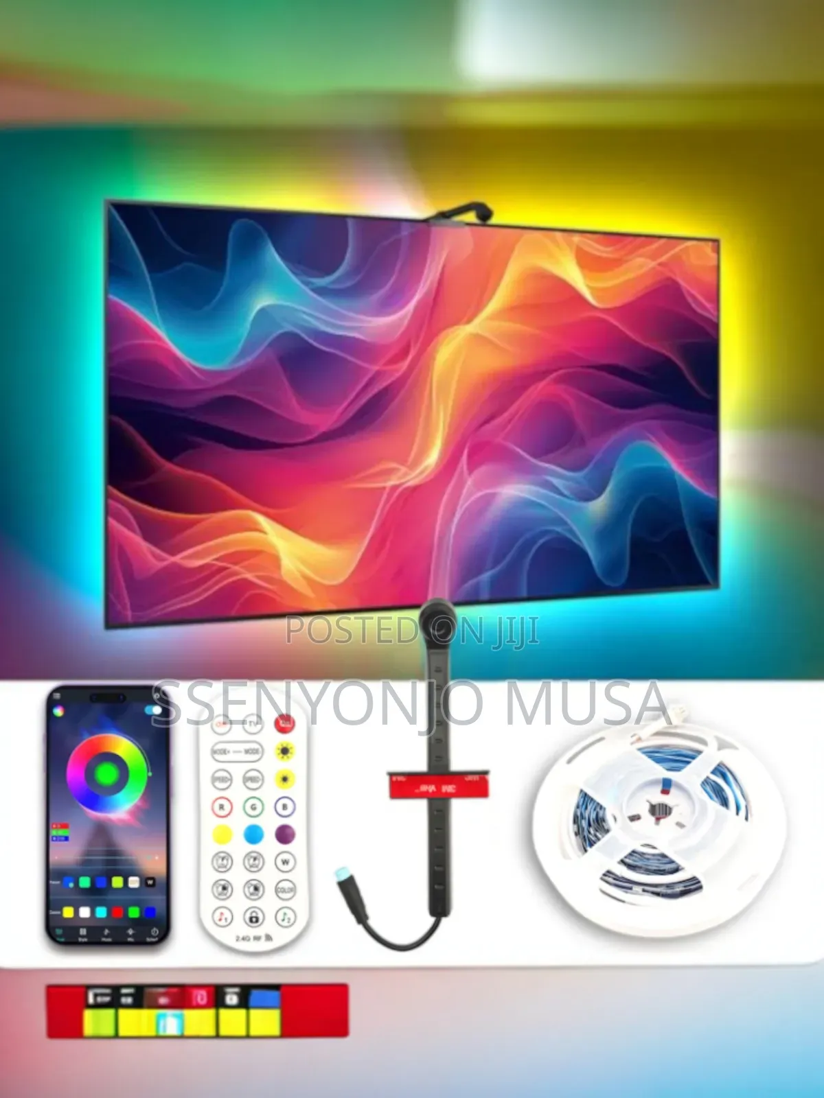 Tv Stripe Sync Smart Led Stripe Lights- 5m/3.8m RGB Color Changing