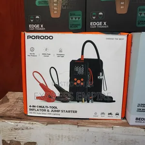 Porodo 4 in 1 Multi Tool Inflator and Pump and Jump Starter