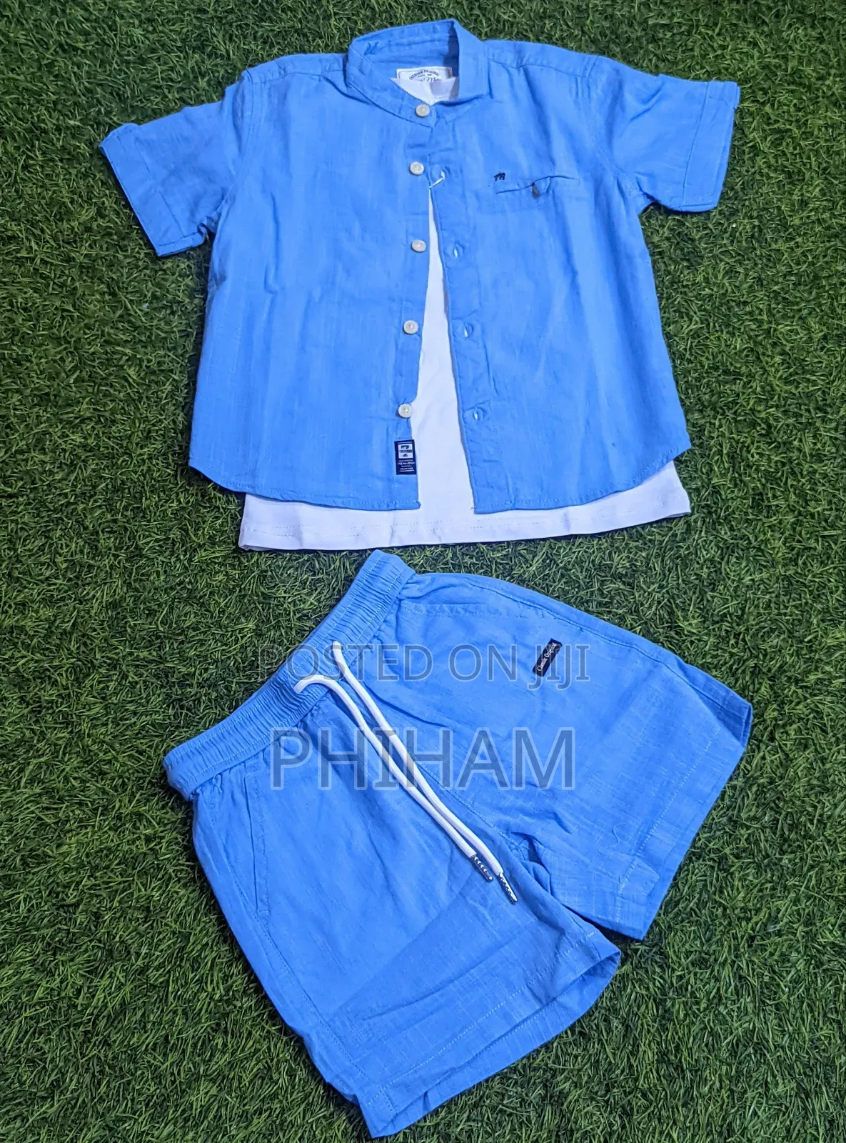 Kids 3pc Set With a White T.Shirt