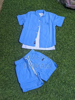 Kids 3pc Set With a White T.Shirt