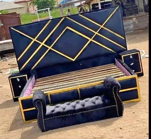 Modern Fabric Bed