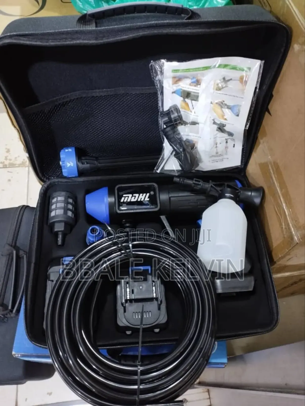 MDHL High Quality Pressure Washer With Rechargeable Double Batteries