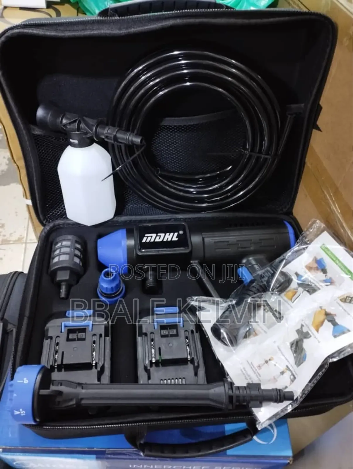 MDHL High Quality Pressure Washer With Rechargeable Double Batteries