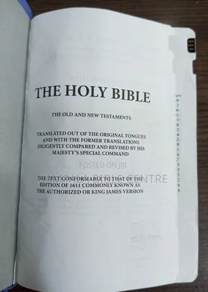 KJV Compact With Thumb Index, Purple Cover(Pocket Size)