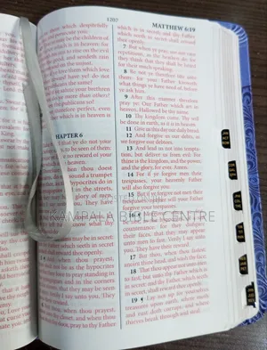 KJV Compact With Thumb Index, Purple Cover(Pocket Size)
