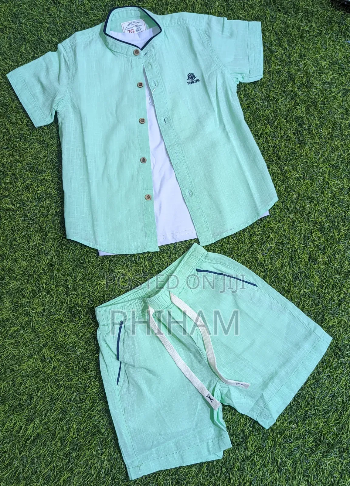 Kids 3pc Set in Green Colour