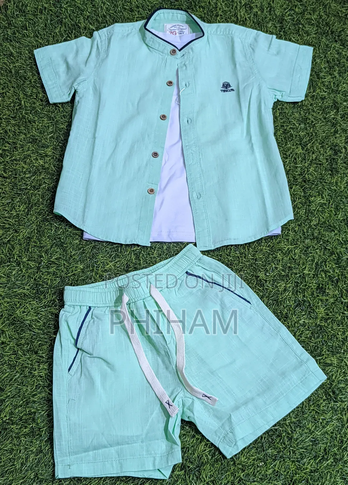 Kids 3pc Set in Green Colour