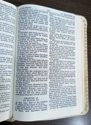 KJV Bible With Leather Cover(Pocket Size)
