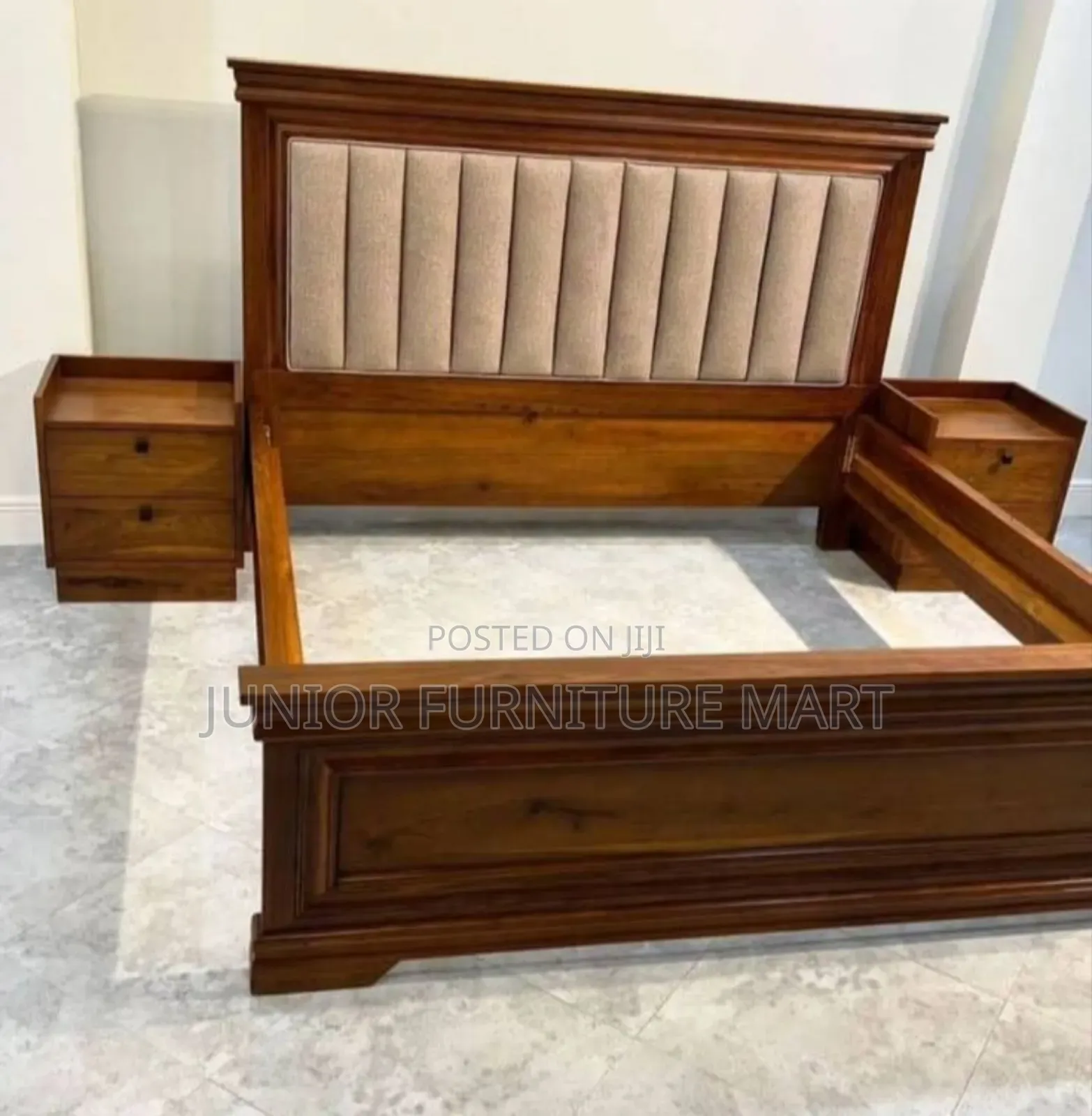 Modern Hardwood Bed