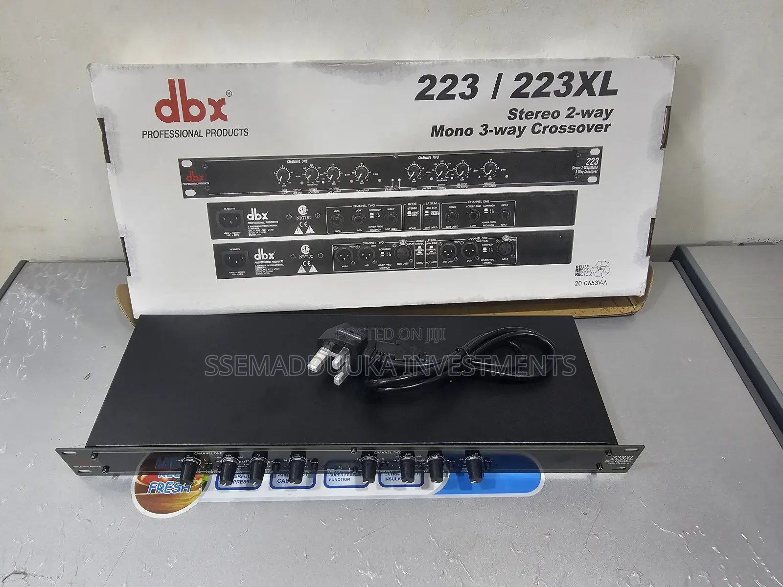 DBX Stereo 2 Way /Mono 3 Way Crossover