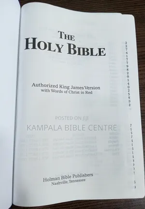 KJV Bible With a Purple Leather Cover