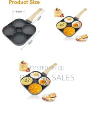 Multi-compartment Non-stick Frying Pan For Breakfast More