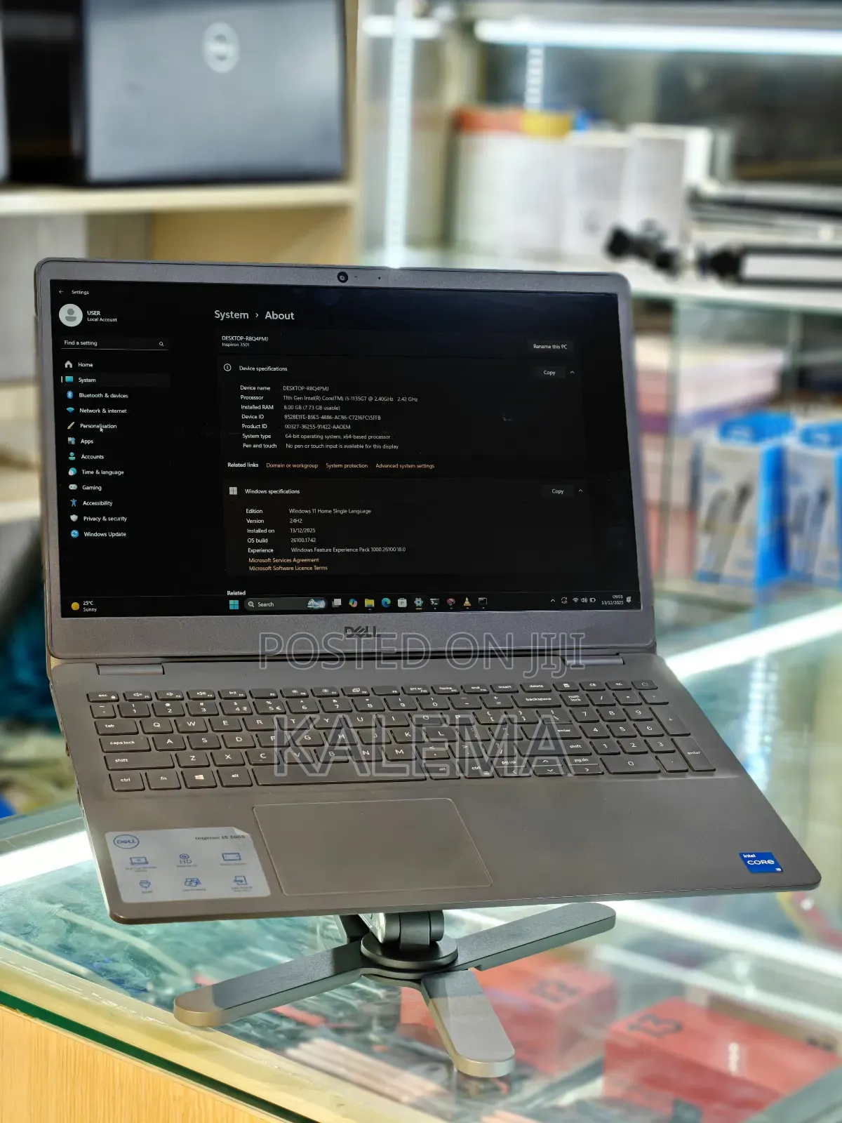 New Laptop Dell Vostro 3500 8GB Intel Core i5 HDD+SSD 256GB