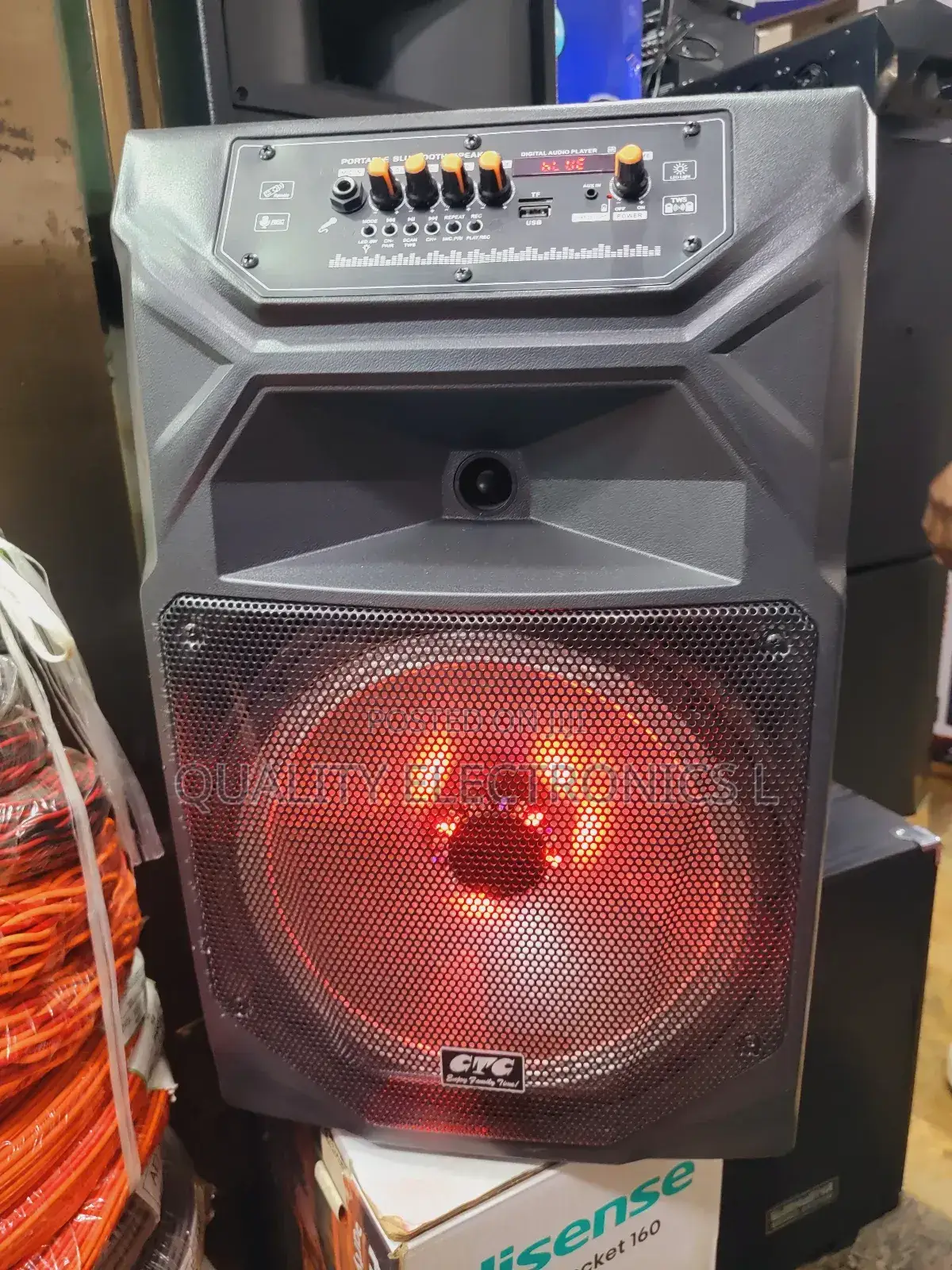 Ctc 12 Inch Rechargeable Speaker