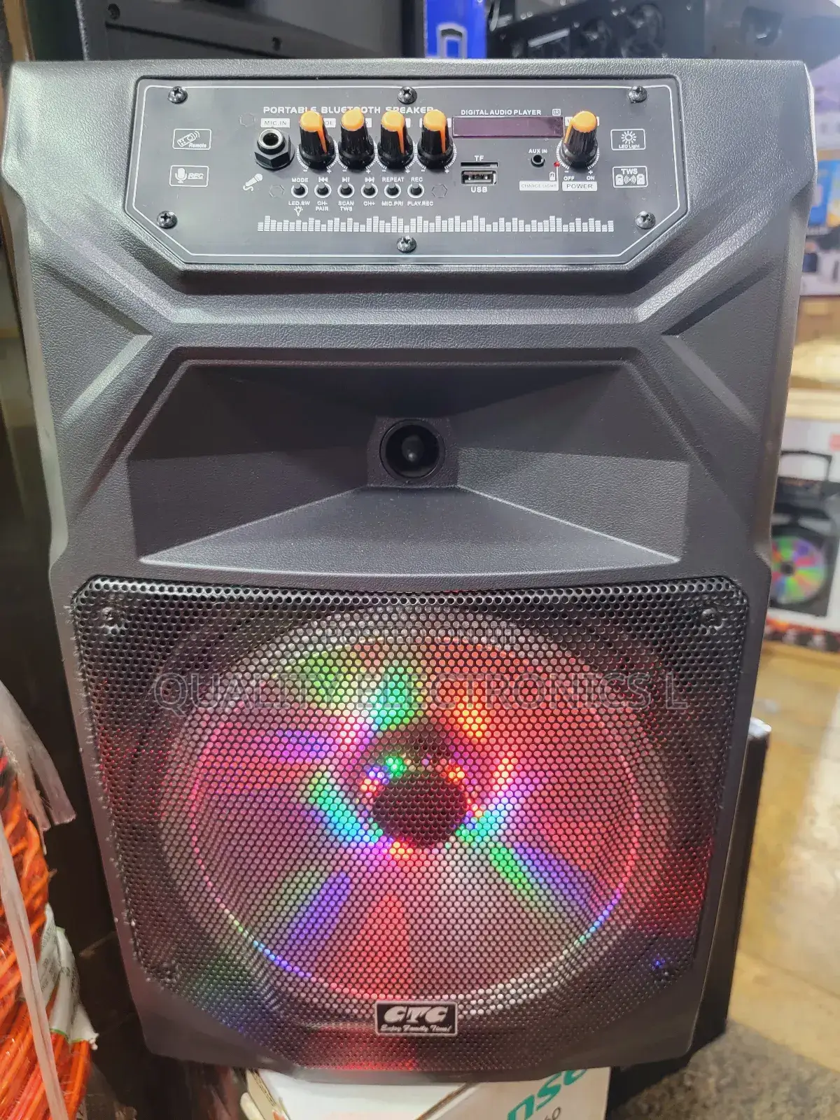 Ctc 1210 Rechargeable Speaker 10000w