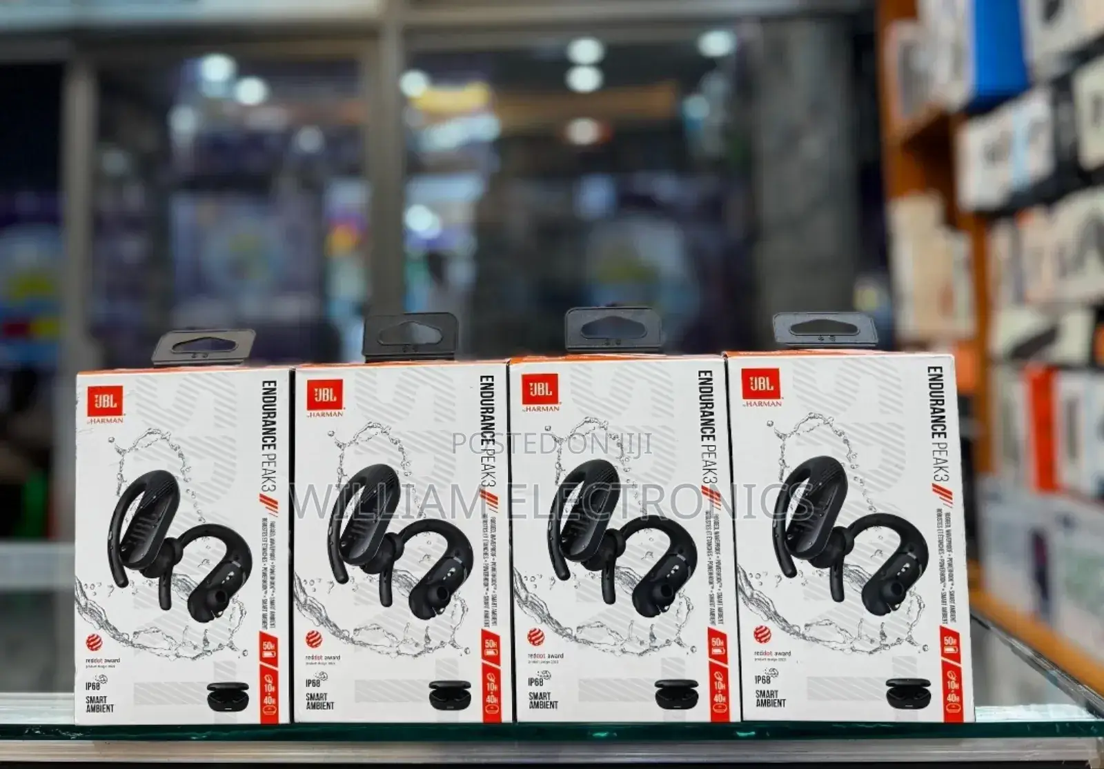 JBL Endurance Peak 3 Ear Buds