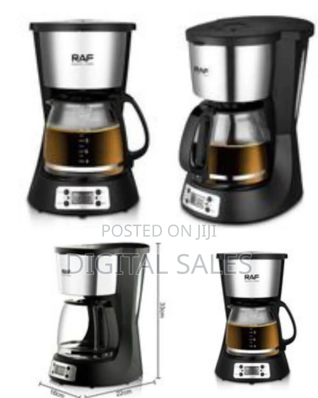 Raf 1.5l Drip Coffee Maker - Multicolor