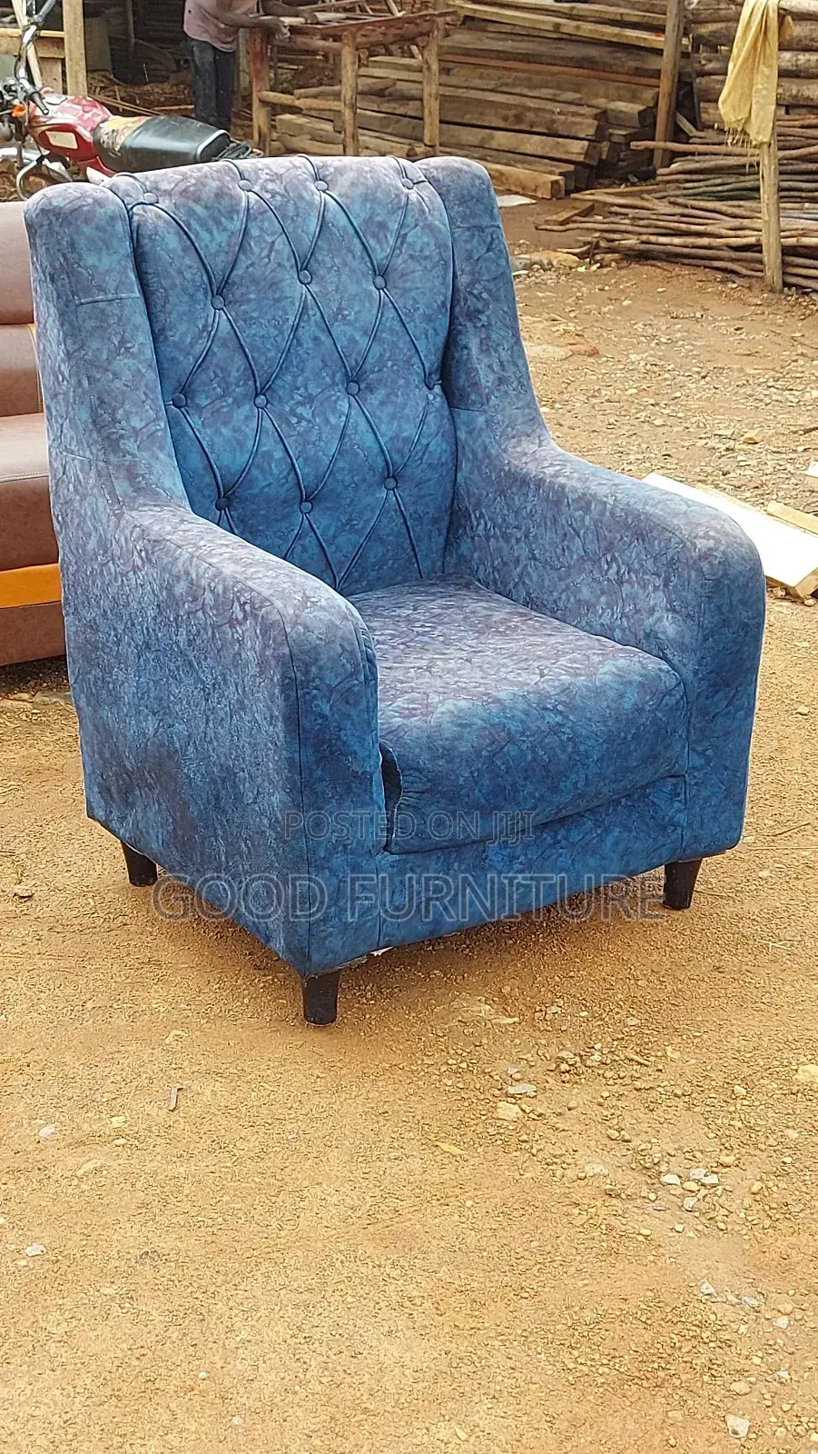 Stylish and Comfortable Wing Chair Sofa