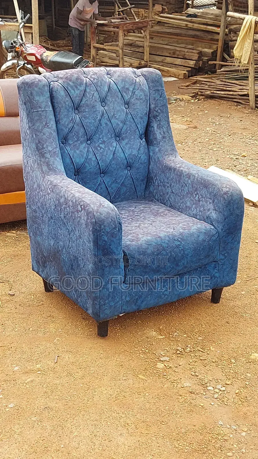 Stylish and Comfortable Wing Chair Sofa