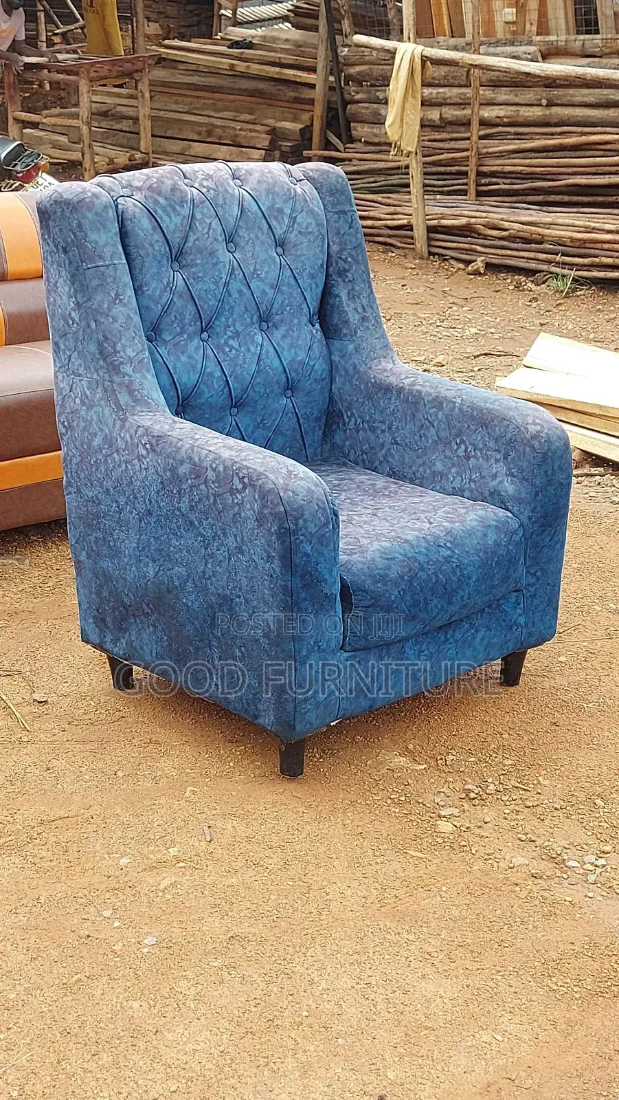 Stylish and Comfortable Wing Chair Sofa