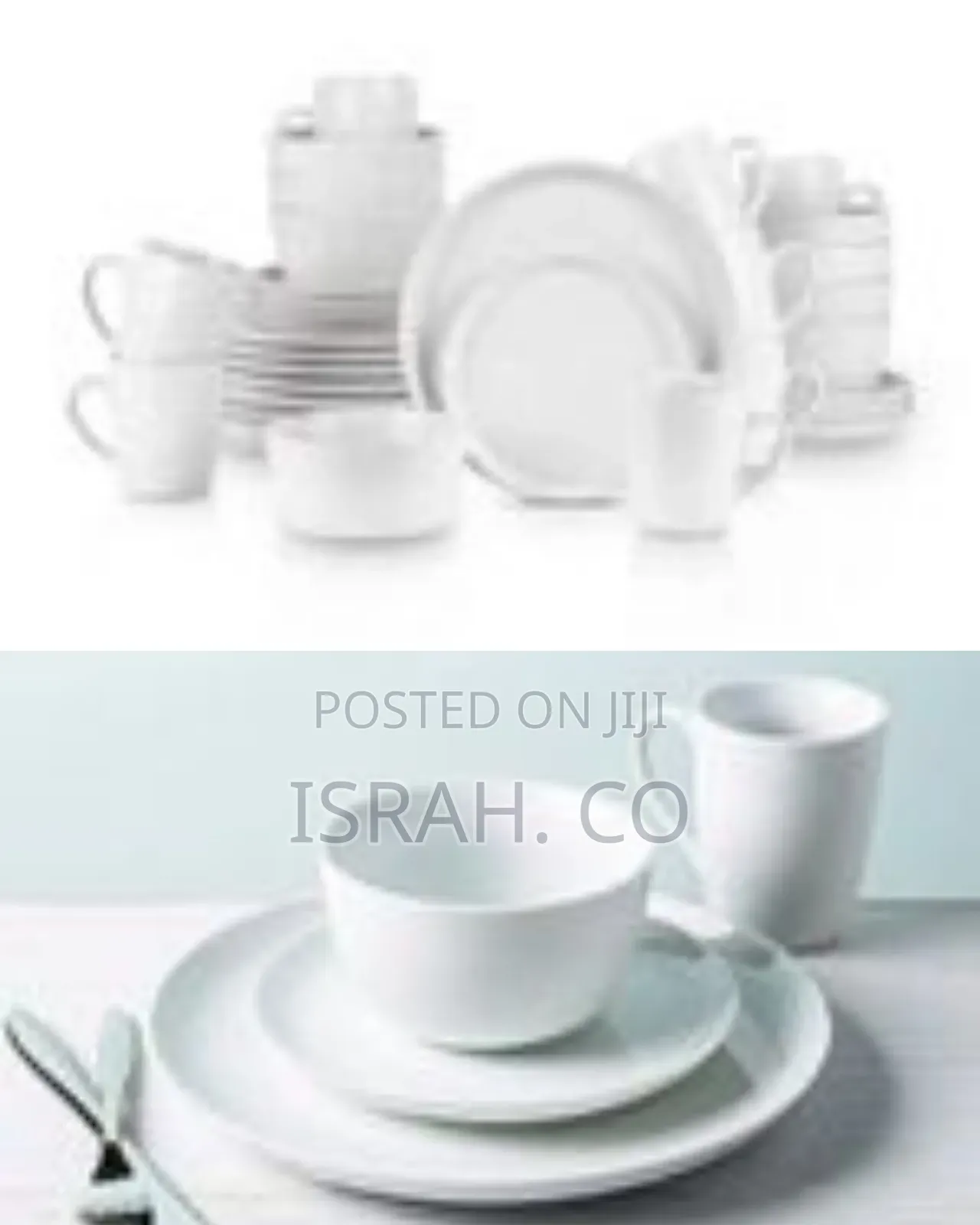 Classic Minimalist Porcelain Dinnerware Set