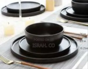 Matte Finish Modern Dinnerware Set (18 Pcs)