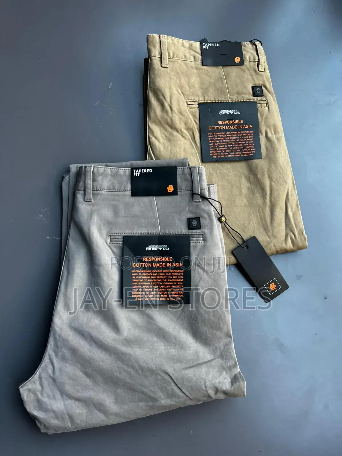 Tapereed Khaki Trousers Available in Different Colors and Sizes
